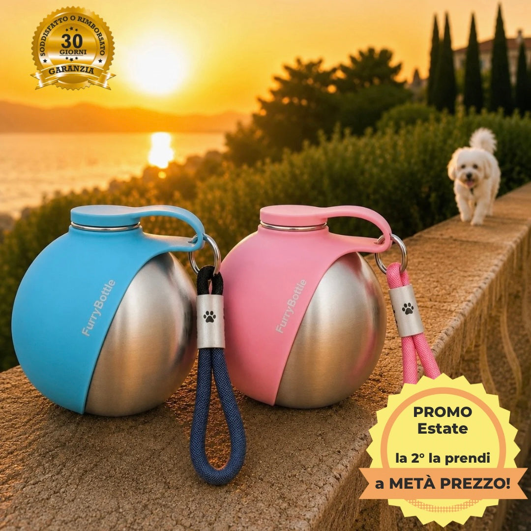 FurryBottle™  Borraccia Portatile 2 in 1