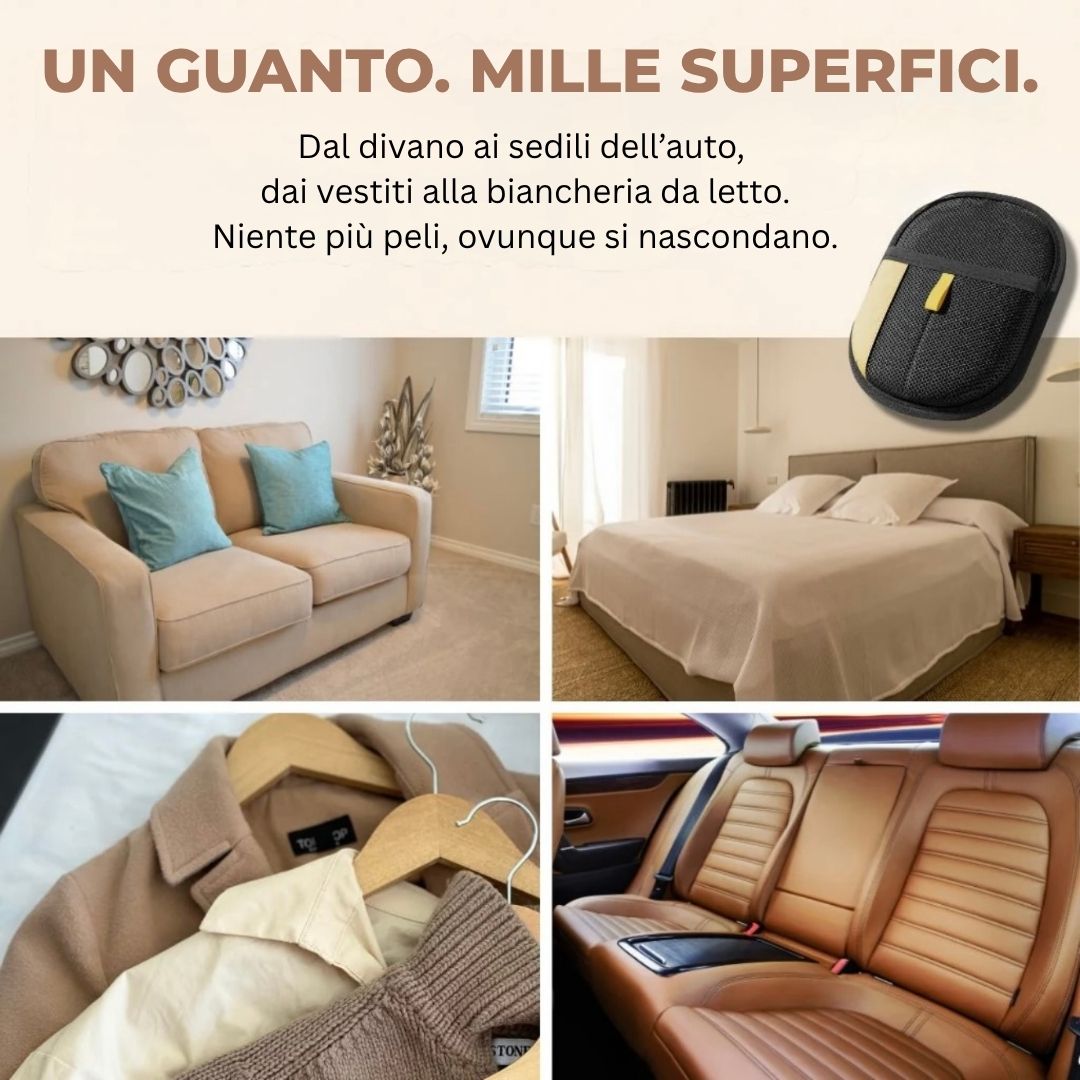 FurryGlove™ Guanto Elettrostatico Rimuovi Peli